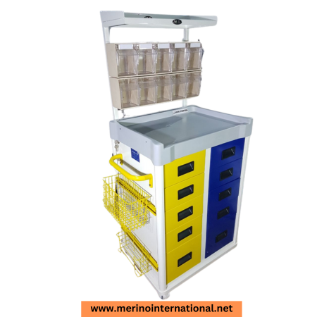 Double Medical Cart